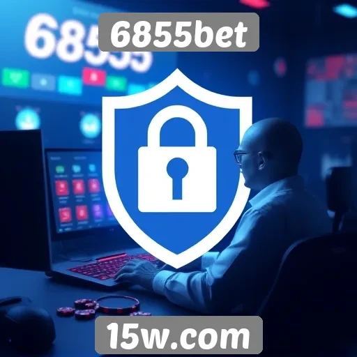 Análise de segurança no site 6855bet